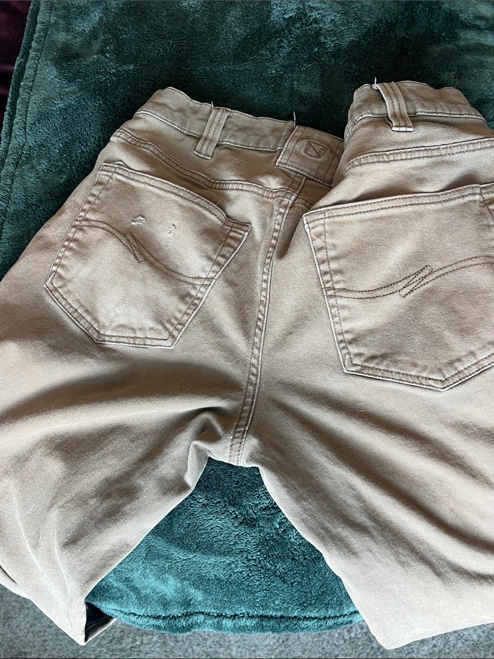 Noble Outfitters Men's Straight Jeans - Taupe Brown Classic Fit - Picture 12 of 12